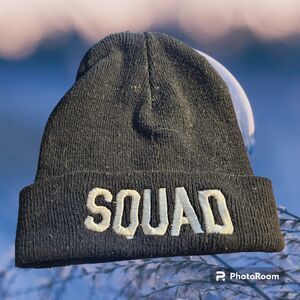 Squad Beanie -Black‎